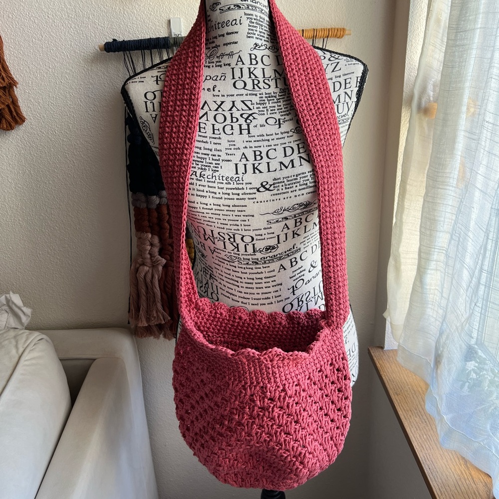 Crochet handmade Crossbody Bag